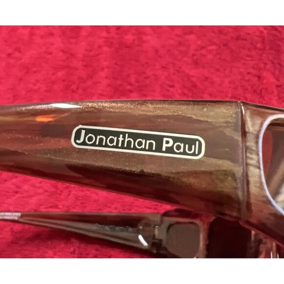 Jonathan Paul® Fitovers Sunglasses Dahlia in Tiger-Eye & Gray DL003 60-17-135 - Picture 7 of 8